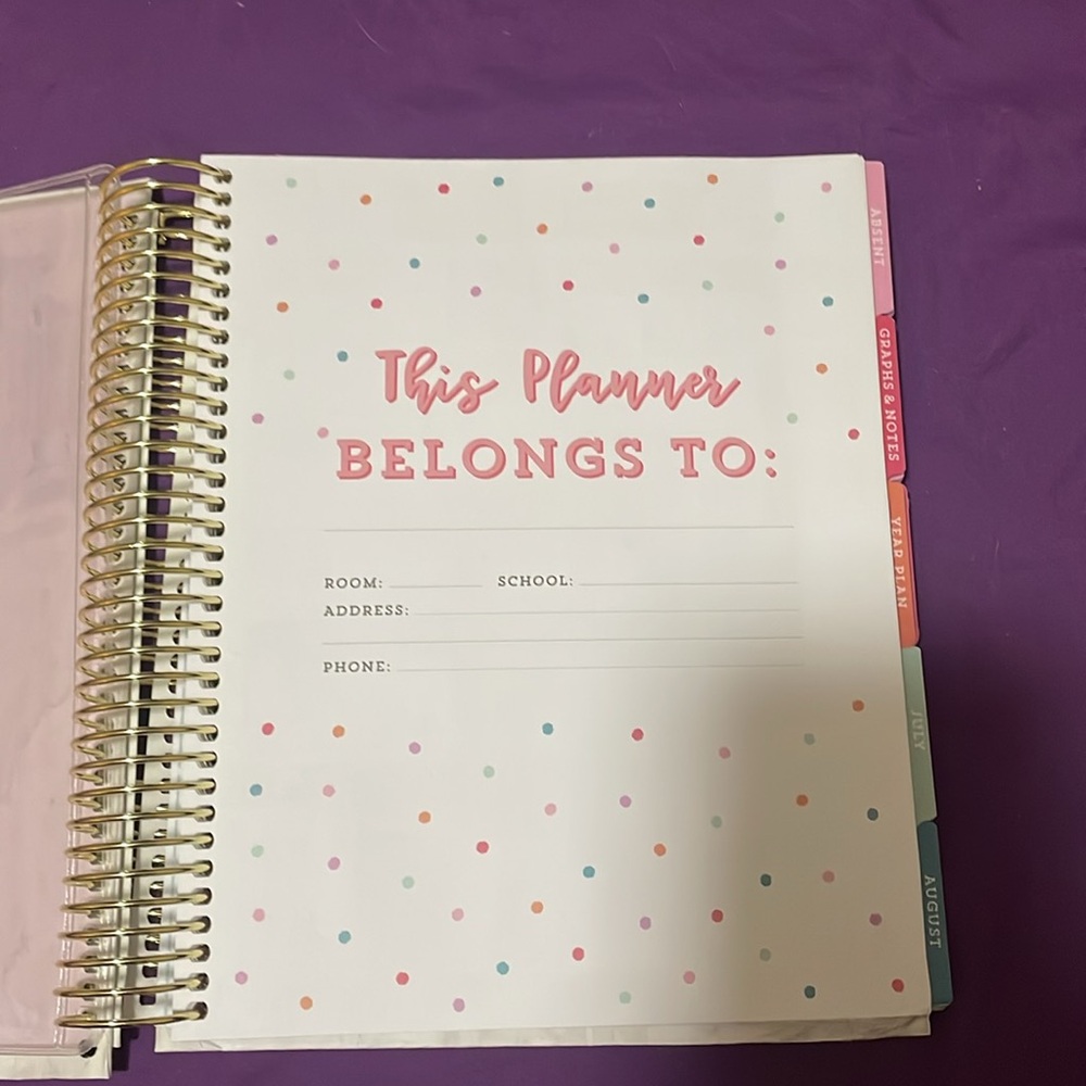 Teacher Planner - Picture 8 of 11